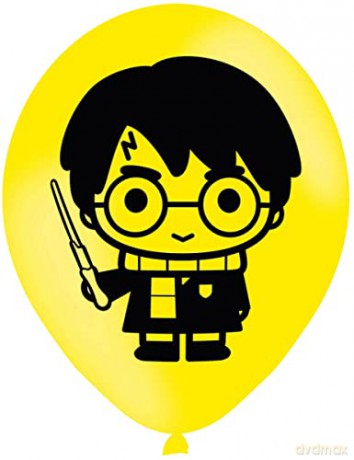 Balony lateksowe 11 Harry Potter, 6 szt.