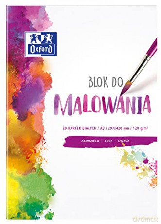 Blok Do Malowania A3/20 Oxford 120