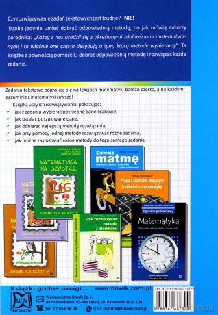 Jak rozwiązywać zadania tekstowe z matematyki. Poradnik dla uczniów szkoły podstawowej i gimnazjum - Dusan Kotyra, Alica Sivosova [KSIĄŻKA]