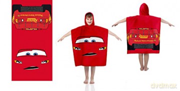 CARS Poncho drukowane 55x110cm