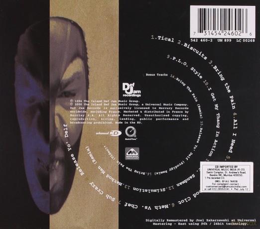 Method Man: Tical (wersja zremasterowana) [CD]