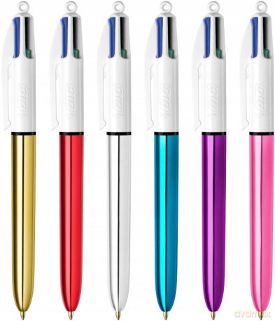 Długopis Bic 4-Kol Colours Shine A12