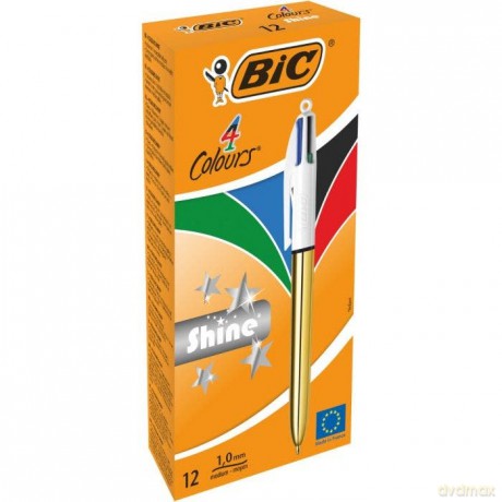 Długopis Bic 4-Kol Colours Shine A12