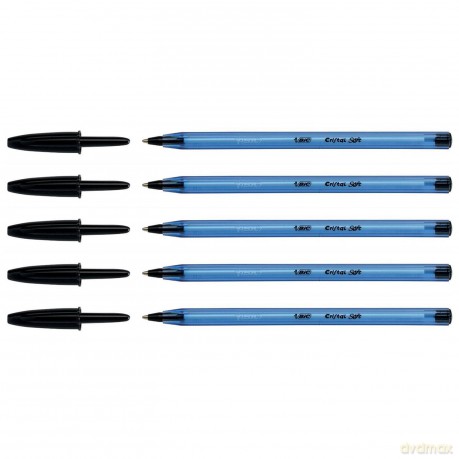Długopis BIC cristal soft czarny