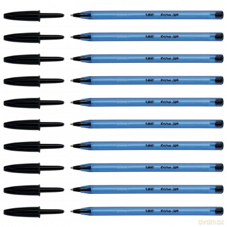Długopis BIC cristal soft czarny