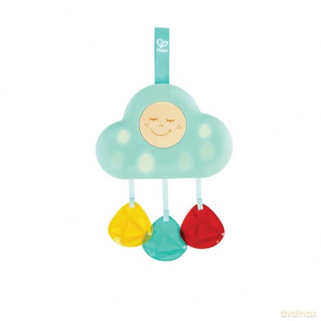 E0022A HAPE Grzechotka do wózka z trzmielem