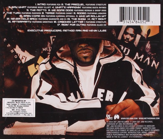 Method Man: Tical 0: The Prequel [CD]