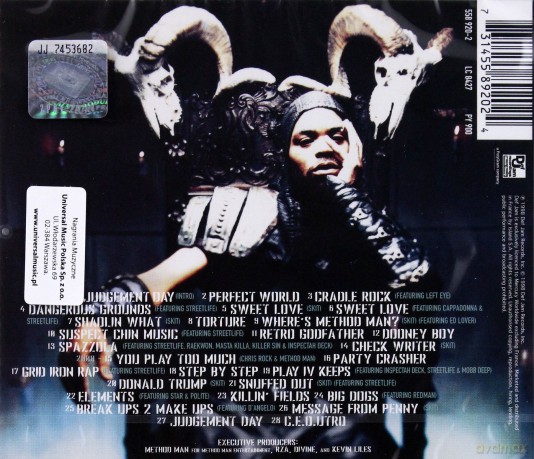 Method Man: Tical 2000: Judgement Day [CD]