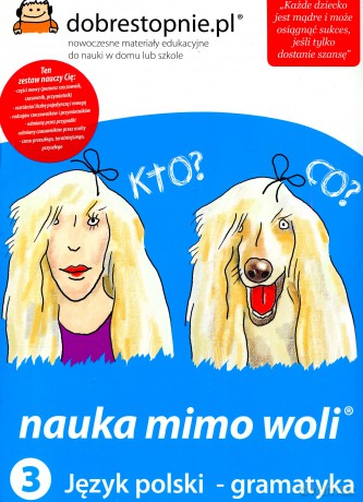 Język polski - gramatyka. Nauka mimo woli. Zestaw edukacyjny [KSIĄŻKA]