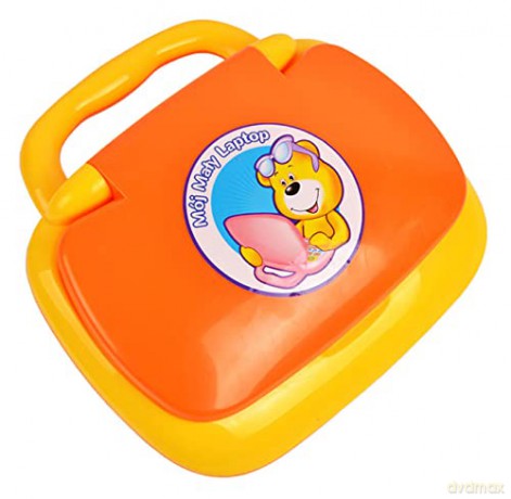 Laptop edukacyjny o wym. 24x22x6cmzekranem LCD DZ-4603 6x3cm, wersja polskojęzyczna, 8 programów