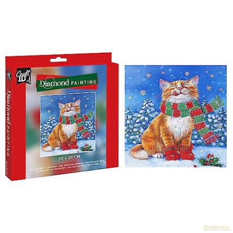 Malowanie diamentami XMASS 20x20cm
