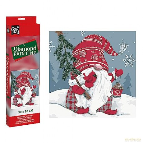 Malowanie diamentami XMASS 30x30cm