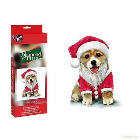 Malowanie diamentami XMASS 30x40cm