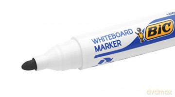 Marker Such.Bic Velleda Czarny Okrń