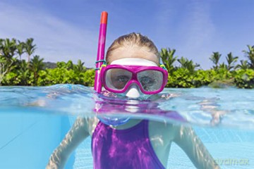 Maska z rurką do nurkowania Essential Freestyle Snorkel Set, soczewk 24035