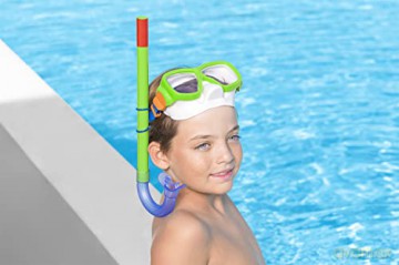 Maska z rurką do nurkowania Essential Freestyle Snorkel Set, soczewk 24035