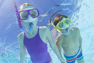 Maska z rurką do nurkowania Essential Freestyle Snorkel Set, soczewk 24035