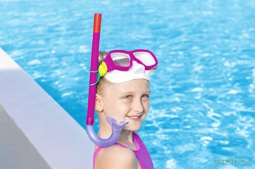 Maska z rurką do nurkowania Essential Freestyle Snorkel Set, soczewk 24035