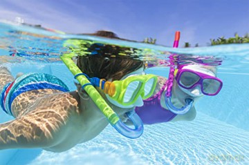 Maska z rurką do nurkowania Essential Freestyle Snorkel Set, soczewk 24035