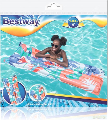 Materac plażowy Fashion Air Mat, wymiary przed napompowaniem 183x69c 44033