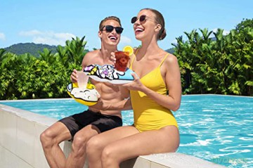 Nadmuchiwane uchwyty na napojeSummer Sips Cup Holders, dwa wzory w 34132