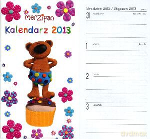 Kalendarzyk do torebki Miś 2013. Marzipan [KSIĄŻKA]