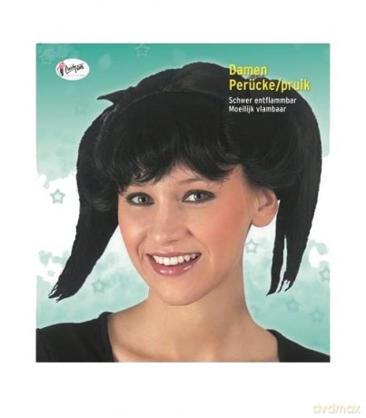 Peruka czarna