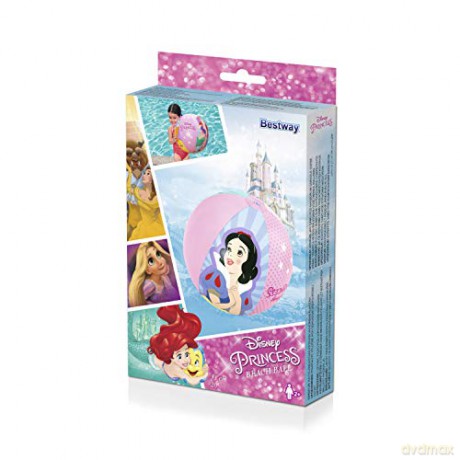 Piłka nadmuchiwana Disney Princess, wymiary po napompowaniu 34 cm, 91042