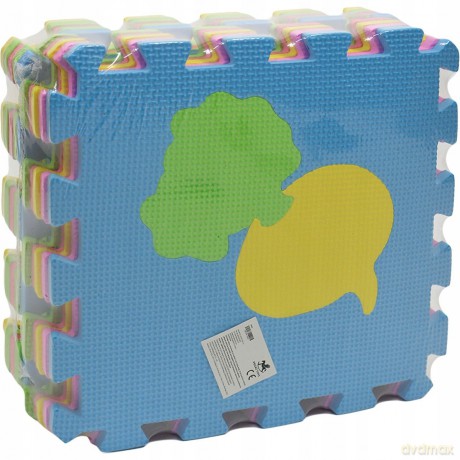 114949 PUZZLE PIANKOWE PODŁOGOWE 10 SZT CYFERKI PEGAZ