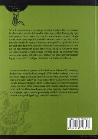Kazania o naukach tajemnych - Fabian Birkowski [KSIĄŻKA]