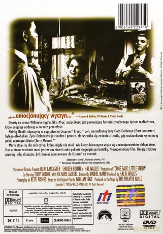 Wróć, mała Shebo [DVD]