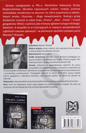 Kilerzy, gangsterzy i zakochani mordercy, czyli pitawal opolski - Maciej T. Nowak [KSIĄŻKA]