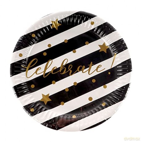 Talerze papierowe Celebrate (8 szt.)