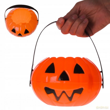 Wiaderko Dynia Halloween Hl-101 21x15cm