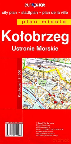 Kołobrzeg. Ustronie Morskie. plan miasta 1:11 000 [KSIĄŻKA]