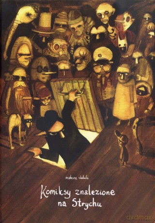 Komiksy znalezione na strychu - Mateusz Skutnik [KSIĄŻKA]