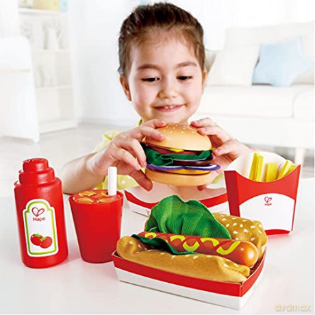 Zestaw fast food