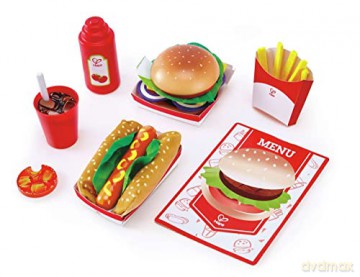 Zestaw fast food