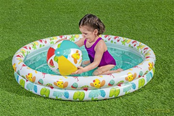 Zestaw Play, basen: 112cm (po napompowaniu 122x20cm) 2 pierścienie, 51124