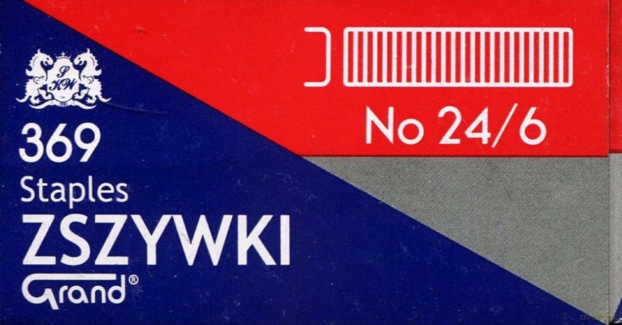 Zszywki 24/6 Grand A10