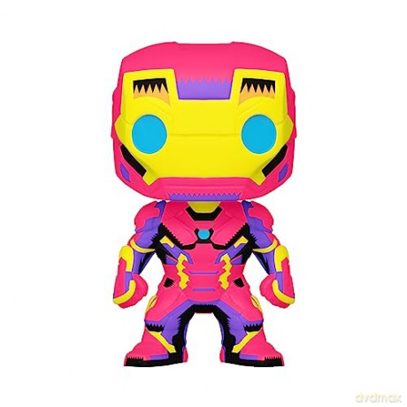 FUNKO POP Marvel: Black Light- Iron Man [FIGURKA]