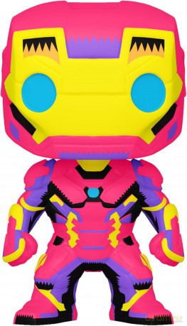 FUNKO POP Marvel: Black Light- Iron Man [FIGURKA]
