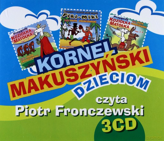 Kornel Makuszyński dzieciom. Książka audio 3CD - Kornel Makuszyński [CD]
