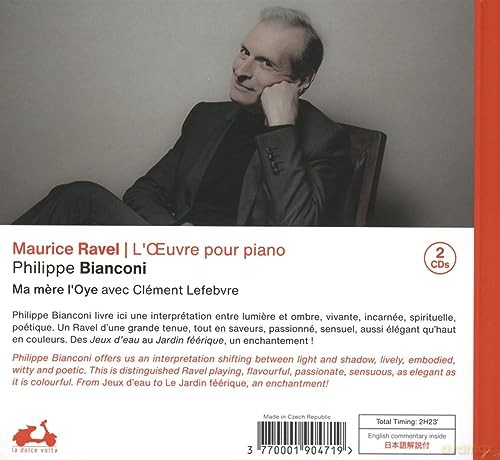 Ravel: L Ceuvre Pour Piano Bianconi [2CD]