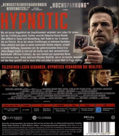 Hypnotic (Hipnoza) [Blu-Ray]