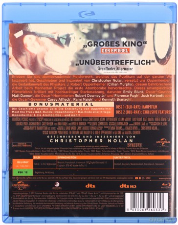 Oppenheimer [Blu-Ray]