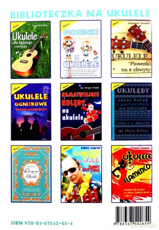 Śpiewnik Najłatwiejszych kolęd na ukulele - Grzegorz Templin [KSIĄŻKA]