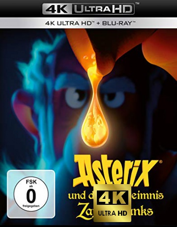 Asterix: The Secret of the Magic Potion (Asterix i Obelix. Tajemnica magicznego wywaru) [Blu-Ray 4K]+[Blu-Ray]