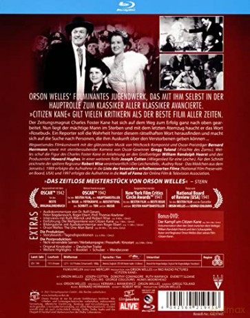 Citizen Kane (Obywatel Kane) [Blu-Ray]