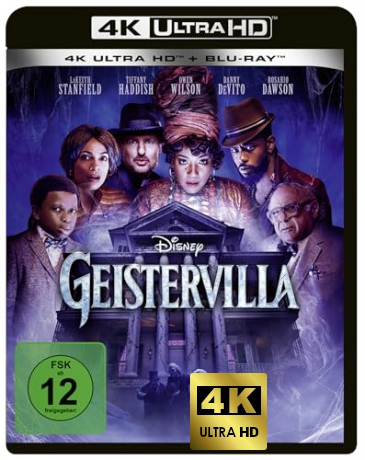 Haunted Mansion (Nawiedzony dwór) [Blu-Ray 4K]+[Blu-Ray]